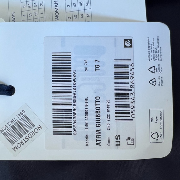 MONCLER Men's ATRIA Hooded Jacket Navy 1A00008 549 ML 742 - Picture 16 of 16